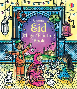 Supplemental image for 9781805312857 - Eid Magic Painting Book