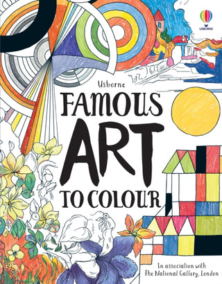 Cover image for 9781805314295 - Famous Art to Colour