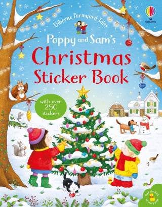Cover image for 9781805314615 - Poppy and Sam's Christmas Sticker Book