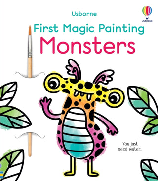 Supplemental image for 9781805314677 - First Magic Painting Monsters