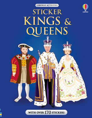 Supplemental image for 9781805314929 - Sticker Kings & Queens