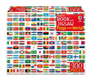 Cover image for 9781805315612 - Usborne Book and Jigsaw Flags of the World