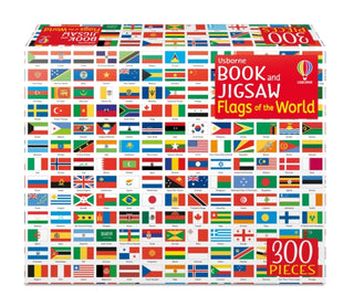Cover image for 9781805315612 - Usborne Book and Jigsaw Flags of the World