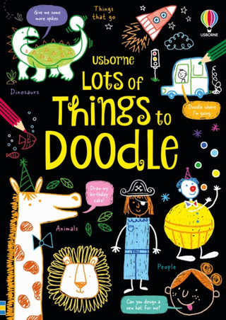 Supplemental image for 9781805315827 - Lots of Things to Doodle