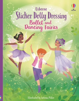 Supplemental image for 9781805315933 - Sticker Dolly Dressing Ballet and Dancing Fairies