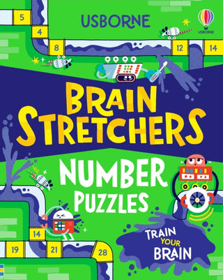 Cover image for 9781805316633 - Brain Stretchers: Number Puzzles
