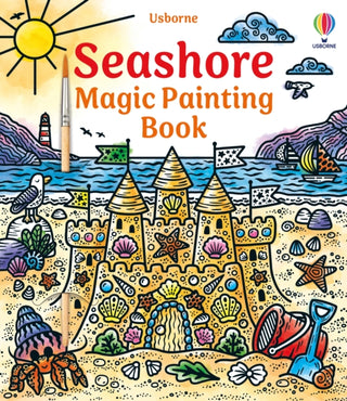 Supplemental image for 9781805318705 - Seashore Magic Painting Book