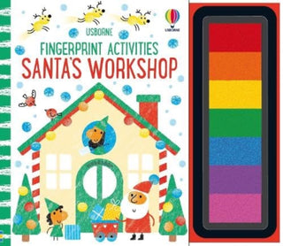 Cover image for 9781805318910 - Fingerprint Activities Santa's Workshop