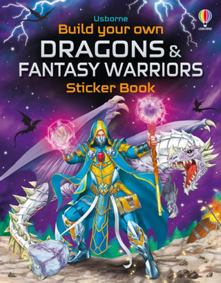 Cover image for 9781805319245 - Build Your Own Dragons and Fantasy Warriors Sticker Book