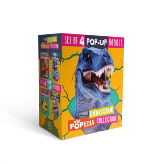 Cover image for 9781805443131 - My First Dinosaur Popedia Collection