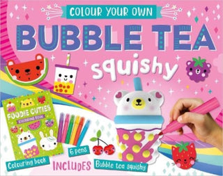 Cover image for 9781805444657 - Colour Your Own Bubble Tea Squishy