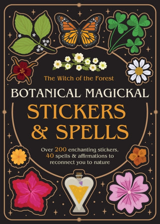 Cover image for 9781805704232 - Botanical Magickal Stickers & Spells
