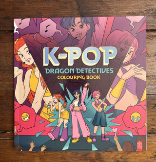Cover image for 9781805791164 - K-Pop Colouring: Dragon Detectives