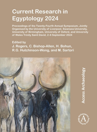 Cover image for 9781805831136 - Current Research in Egyptology 2024