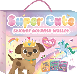 Cover image for 9781805850106 - Super Cute Sticker Activity Wallet