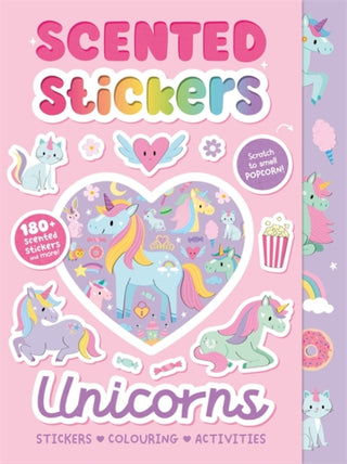 Cover image for 9781805850700 - Scented Stickers Unicorns