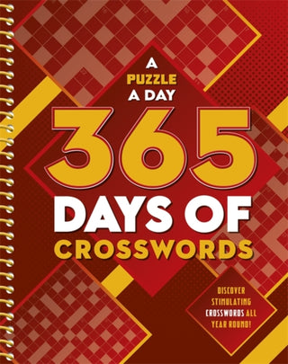 Cover image for 9781805851370 - A Puzzle A Day: 365 Days of Crosswords