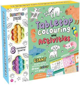 Cover image for 9781805853121 - Tabletop Colouring and Activities