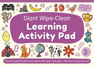 Cover image for 9781805855231 - 3+ Giant Wipe-Clean Learning Activity Pad