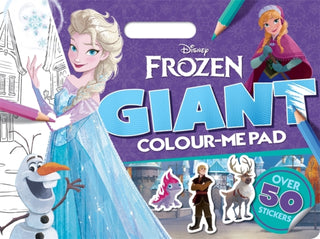 Cover image for 9781805857884 - Disney Frozen: Giant Colour-Me Pad