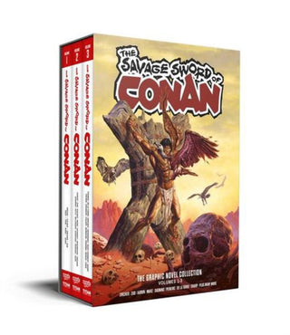 Cover image for 9781806182664 - The Savage Sword of Conan 1-3 Slipcase Set