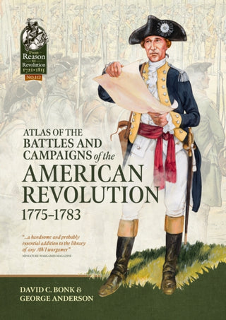 Cover image for 9781806723959 - Atlas of the Battles and Campaigns of the American Revolution, 1775-1783
