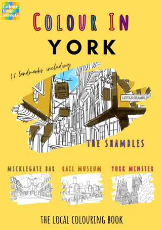 Cover image for 9781806880348 - York Colouring Book (A4)