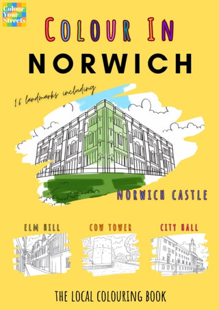 Cover image for 9781806880355 - Norwich Colouring Book (A4)