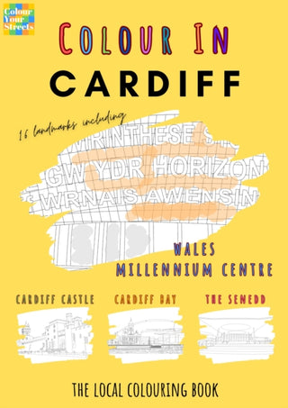 Cover image for 9781806880362 - Cardiff Colouring Book (A4)