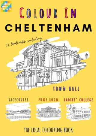 Cover image for 9781806880560 - Cheltenham Colouring Book (A4)