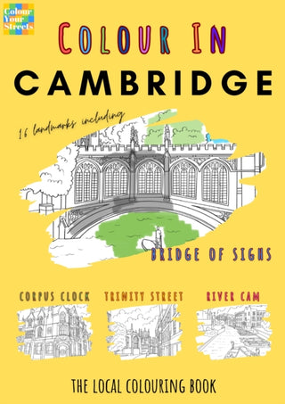 Cover image for 9781806881055 - Cambridge Colouring Book (A4)