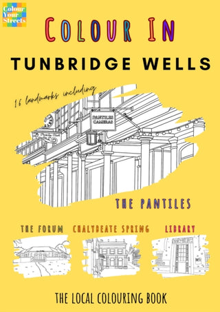 Cover image for 9781806881130 - Tunbridge Wells Colouring Book (A4)