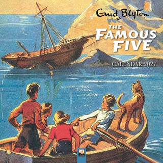 Cover image for 9781806940011 - Enid Blyton: The Famous Five Wall Calendar 2027 (Art Calendar)
