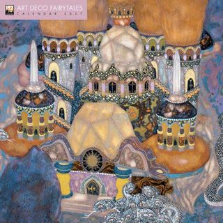 Cover image for 9781806940066 - Art Deco Fairytales Wall Calendar 2027 (Art Calendar)