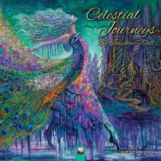 Cover image for 9781806940103 - Celestial Journeys by Josephine Wall Calendar 2027 (Art Calendar)