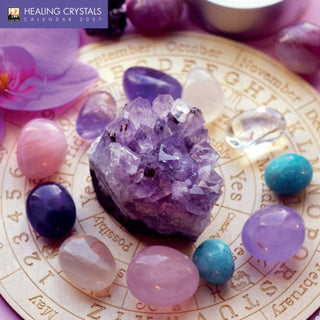 Cover image for 9781806940226 - Healing Crystals Wall Calendar 2027 (Art Calendar)