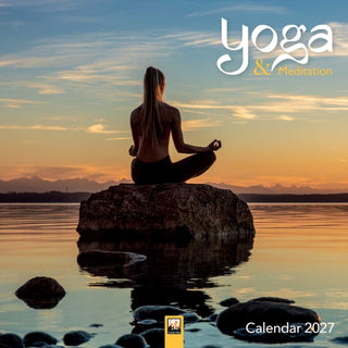 Cover image for 9781806940233 - Yoga & Meditation Wall Calendar 2027 (Art Calendar)