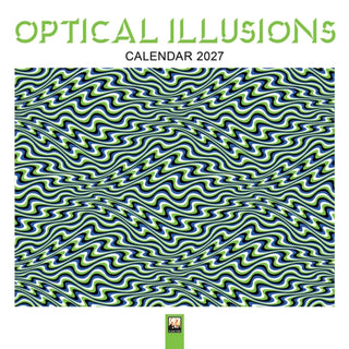 Cover image for 9781806940257 - Optical Illusions Wall Calendar 2027 (Art Calendar)