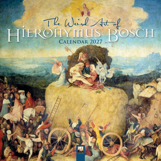 Cover image for 9781806940301 - Weird Art of Hieronymus Bosch Wall Calendar 2027 (Art Calendar)
