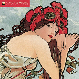 Cover image for 9781806940387 - Alphonse Mucha Wall Calendar 2027 (Art Calendar)