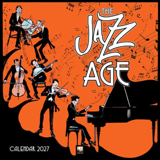 Cover image for 9781806940424 - The Jazz Age Wall Calendar 2027 (Art Calendar)