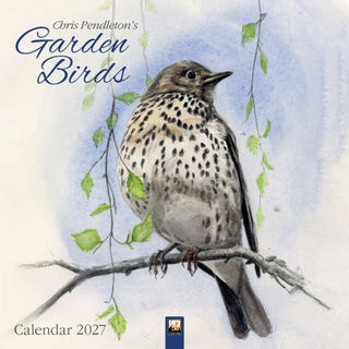 Cover image for 9781806940561 - Chris Pendleton's Garden Birds Wall Calendar 2027 (Art Calendar)