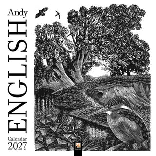 Cover image for 9781806940653 - Andy English Wall Calendar 2027 (Art Calendar)