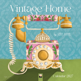 Cover image for 9781806940684 - Vintage Home by Abby Jacobs Wall Calendar 2027 (Art Calendar)