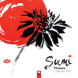 Cover image for 9781806940752 - Sumi: Flowers Wall Calendar 2027 (Art Calendar)