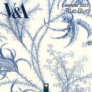 Cover image for 9781806940868 - V&A: True Blue Wall Calendar 2027 (Art Calendar)