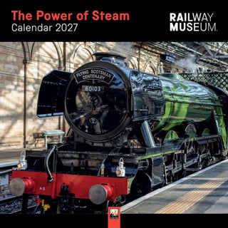 Cover image for 9781806940905 - National Railway Museum: The Power of Steam Wall Calendar 2027 (Art Calendar)