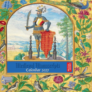 Cover image for 9781806940929 - British Library: Medieval Manuscripts Wall Calendar 2027 (Art Calendar)
