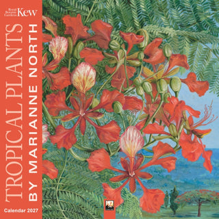 Cover image for 9781806940943 - Kew Gardens: Tropical Plants by Marianne North Wall Calendar 2027 (Art Calendar)