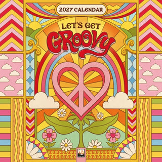 Cover image for 9781806941223 - Dreamadelic: Let's Get Groovy Mini Wall calendar 2027 (Art Calendar)